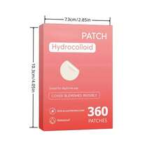 360pcs Transparent Body Care Patches + 5pcs Cotton Swab Tools - Gentle And Non-Irritating, Suitable For All Skin Types - 1 Box - View 4