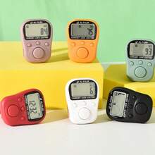 8通道智能计数器，带锁，多功能人/车流量计数器，液晶显示屏，LED背光 - 多色 - 查看 3