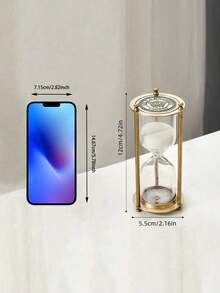 Decorative , Vintage Style Decor For Home, Living Room, Office, Meeting Room, Desk Accessories, TimerRoom Decoration - Bronze - View 7