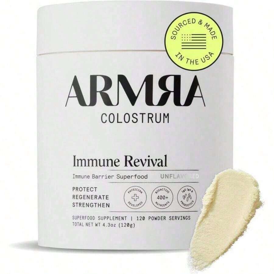 ARMRA Colostrum Immune Revival: 120 porciones en polvo superfood sin sabor - Otro - Ver 1