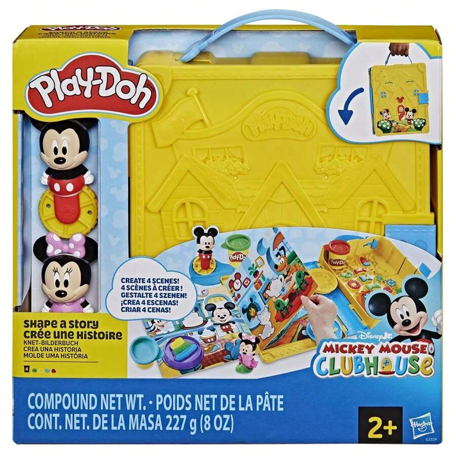 Hasbro Disney Junior Play-Doh Create A Story Suitcase. With Accessories And 4 Tubs. 24/48h Delivery To Mainland Spain - Mickey - Minnie Back To School - Multicolor - View 1