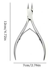 Straight Edge Stainless Steel Nail Clipper | Classic Manicure & Pedicure Tool, Anti-Ingrown Design, Ideal For Salons And Home Use - Multicolor - View 4