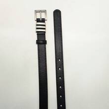 2条简约休闲腰带，适合日常搭配西裤和牛仔裤，春、夏、秋季皆宜，纯色休闲PU皮革材质。 - 彩色 - 查看 7