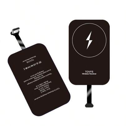 Wireless Charging Receiver And Adapter, Qi Wireless Charger Receiver Module For Google Pixel, For Galaxy A51/A52/A53/A54/A55 And Other USB C Phones
