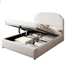 Bed Bases & Foundations - White+ Charcoal + Upholstered + 140cm*200cm - View 7