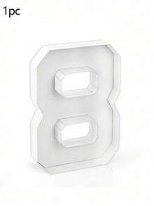 1pc 0-9 Numeric Shaped Tray, Numeric Dessert Tray, DIY Food Tray, 0-9 Fruit Cookie Candy Filling Box, Cupcake Display Stand, Suitable For Wedding Anniversary, Birthday, Graduation, Birthday Party, Family Gathering, Bridal Shower, Handmade - Multicolor - View 25