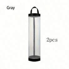 1pc Durable Plastic Bag Holder Rack, Stores Grocery Bags & Trash Bags, Space-Saving Mesh Design For Easy Access And Ventilation. This Multipurpose Wall-Mounted Mesh Storage Rack Is An Ideal Choice For Home And Kitchen Organization, Suitable For Household, Kitchen, Summer Beach Party, Food, Camping, Organizing, Room Decor, Kitchen Accessories, Etc. - Multicolor - View 14