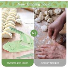 OISE ART STORE Macchina Stampo Per Gnocchi E Ravioli Pressa Per Pasta Utensile Da Cucina 2in1 - - Multicolore - Visualizzare 6