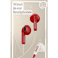 Coca Cola T36S 复古 TWS 无线蓝牙 5.4 半入耳式耳机，超长续航，超轻便携，带麦克风 - 均碼 - 查看 2