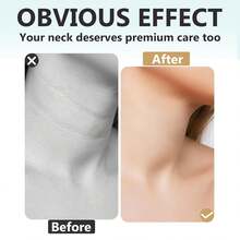 1/3/5/8/10/20PCS Neck Tape Lifting Invisible, Reusable & High Elastic Breathable Neck Lift Tape, Improve Ne-Ck Lines And Wrinkles, Waterproof - Brown - View 7