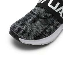 Under Armour Women's Running Shoes UA W Surge 3 Slip: Lightweight, Comfortable, Simple, Casual Shoes 3026507-001 - Black/Gray - View 7