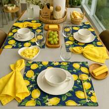 Napkins & Kitchen Decorative Hand Towels - Màu xanh lam - Xem 2