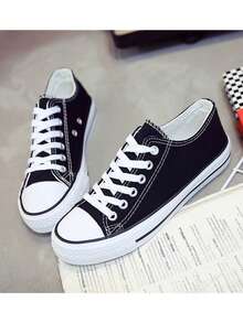 Women Casual Shoes - 黑色 - 查看 5