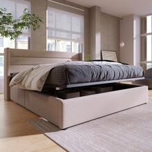 Bed Bases & Foundations - Beige + Linen + 160cm*200cm - View 4