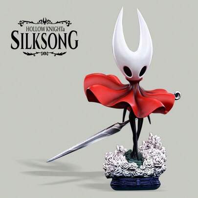 Anime Knight Figurine, Cool Wreath Base, Holding Long Spear - Adorable PVC Collectible Statue, Unique Design, Perfect Gift For Anime And Gaming Fans, Suitable For Christmas, Halloween And Thanksgiving