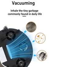 1000Pa Powerful Suction Electric Sweeping Robot, Automatic Cleaning Vacuum Cleaner For Home & Office Floors, Wet & Dry Dual-Use Floor Cleaning Machine - Multicolor - View 9