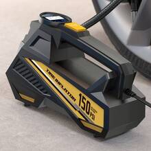 CARSUN New 22-Cylinder Strong Power Handheld 12V Lighting Air Compressor Pump - Yellow - View 2