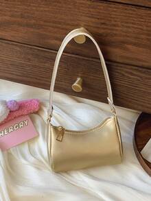 1pc Fashionable Solid Color Zipper Closure Mini Coin Purse For Girls - A - View 19