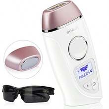 Máquina de Depilación Láser IPL para Mujeres y Hombres 500000 Flashes con Función de Enfriamiento para Depilación Permanente de Cuerpo Completo - Blanco - Ver 8