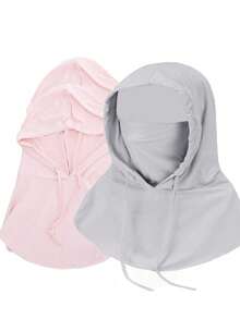 Sunscreen Mask For Men, Full Face Coverage, Ice Silk Breathable Scarf, Summer Driving Veil, Cycling Face Towel, Neck Protective Cover - Multicolor - View 17