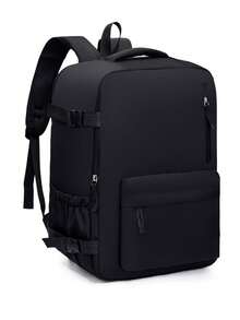 1pc Peach Tree Crescent Shoulder Bag, Fashionable Minimalist Solid Color, Large Capacity, Adjustable Strap, Multi-Pocket, Vintage, Casual, Lightweight, Water-Washed Wrinkle Nylon Crossbody Bag , Valentines Gifts, Bags For Traveling - Multicolor - View 14