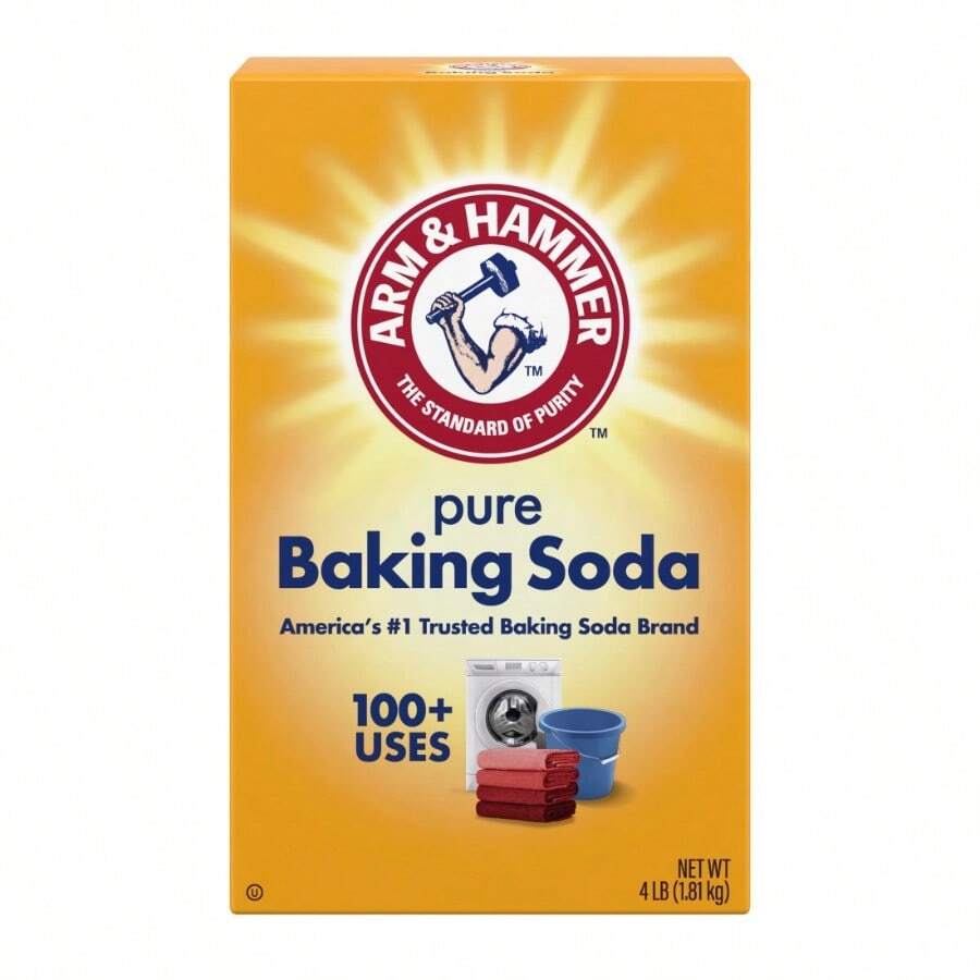 Pure Baking Soda And All Purpose Cleaner For Baking And Deodorizing 4 Lb Box - 1 - 查看 1