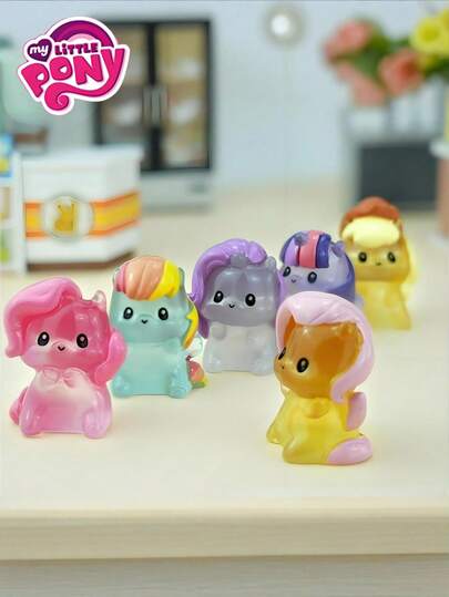 MY LITTLE PONY 1/6 keping Patung Kartun Comel Kuda Kecil, Hiasan Desktop Lukisan Tangan, Hiasan Lampu Malam, Hiasan Rumah dan Pejabat, Hadiah Percutian, Hadiah Krismas, Hari Valentine, Hadiah Hari Jadi, Tidak Perlu Kuasa, Hadiah Rakan Ideal, Hiasan, Hiasan Rumah, Hadiah Valentine