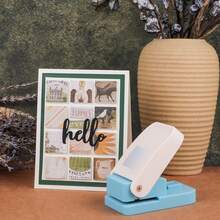 1 Inch Square Hole Punch, Manual Operated Handcraft Hole Puncher Suitable For Paper Art, Scrapbooking, DIY Card Making, Handicrafts - Single Piece - View 9