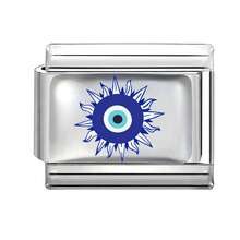 1件DIY树脂模块化互锁手链，饰有心形和眼睛元素，适合作为派对礼物送给朋友/情侣，适用于圣诞节、新年、万圣节、情人节等节日，设计精美，不锈钢材质，本地制造，实用时尚，是圣诞节和万圣节的必备单品，秋季色调，圣诞风格 - M293509 - 查看 17