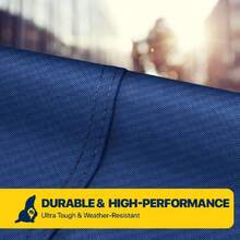 Funda Universal para Barco, Cubierta Impermeable de Grado Marino para Barcos de 14'-16' de Largo y hasta 90" de Ancho, Resistente y con Protección UV, Ideal para Botes de Pesca,41020250 - Beis - Ver 6