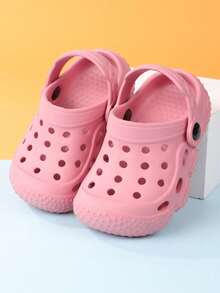 Sandal Selop Kasual Anak dengan Sol Bertekstur, Serbaguna untuk Pemakaian Sehari-hari, Pantai, dan Aktivitas Luar Ruangan - Coral Pink - View 6