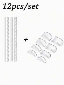 Resin Ring Sizer Invisible Ring Size Adjuster Pads For Loose Rings, Fits All Finger Sizes, Invisible Ring Adjuster For Loose Rings - Multiple Finger Sizes, Comfortable Protective Ring Adjustment - Transparent Fastener Size Adjustment Tool Jewelry Protection Sleeve For Loose Rings, Fits Any Ring Of Various Sizes Ring Adjuster, Suitable For Women - Multicolor - View 7
