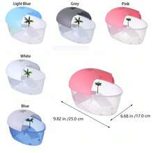 龟箱，爬行动物宠物塑料饲养箱，家用玻璃容器 - 彩色 - 查看 8