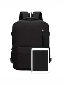 1pc Peach Tree Crescent Shoulder Bag, Fashionable Minimalist Solid Color, Large Capacity, Adjustable Strap, Multi-Pocket, Vintage, Casual, Lightweight, Water-Washed Wrinkle Nylon Crossbody Bag , Valentines Gifts, Bags For Traveling - Multicolor - View 4