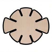 Petal-Shaped Silicone Baking Mat, Reusable Non-Stick Baking Tray, Heat-Resistant, Suitable For Cookies, Cakes, Macarons. Bottom Grid Design For Easy Cleaning, Even Heat Conduction, Cake Decorating, Cookie Making, Non-Stick Surface, Silicone, Heat-Resistant Pad, Baking Paper Liner, Choice For Home Bakers And Cooking Enthusiasts - Multicolor - View 17