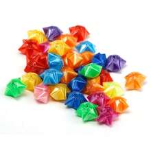 发光许愿瓶 - 可折叠塑料星星吸管和幸运星折纸套装 - 彩色 - 查看 3