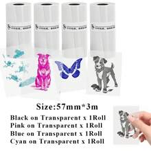 Sticker Printer Paper, Mini ThermalPrinter Paper, Inkless Print Papers For Most Mini Instant Camera, Photo Labels, For Photos, To-Do Lists - 57mm Width - View 11