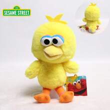 Sesame Street 1个20厘米芝麻街经典艾摩、甜饼怪、大鸟毛绒玩偶，中号柔软填充玩偶，可爱圣诞节生日礼物，英语培训机构道具 - 彩色 - 查看 8