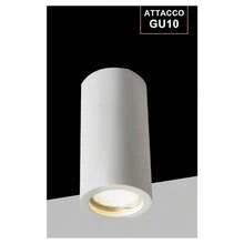 OISE ART STORE Porta Faretto Applique Da Soffitto In Gesso Verniciabile Cilindro Gu10 Gs-c140-t - - Multicolore - Visualizzare 1