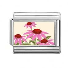 1件DIY照片模块化手链，饰有花朵、风景、五角星、心形元素，适合作为派对礼物送给朋友/情侣，适合圣诞节、新年、万圣节、情人节等节日。 - M292842 - 查看 11