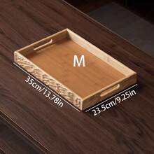 Bandeja com alça ondulada (1 unidade), prato para sobremesas, travessa multiuso para frutas, ideal para decoração de mesa de jantar e para servir em casa e na cozinha. - Bandeja com alça ondulada - Ver 11