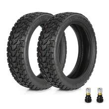 50/75-6.1 (81/2x2) 1/2 件装 8.5 英寸橡胶越野轮胎，适用于小米 M365 1s PRO PRO 2 MI 3 Gotrax GXL V2 S2 HX-X7 X8 电动滑板车，耐用越野轮胎 - 彩色 - 查看 9