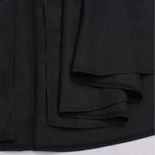 Cosplay Clothing - 251210 Black Bell-sleeve Women's Dress - View 6