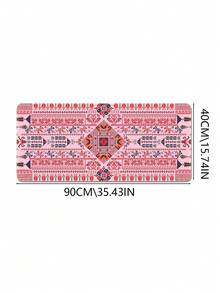 图案桌垫，适用于家庭和办公室的加长型大型鼠标垫、大型游戏鼠标垫、笔记本电脑键盘垫，底部采用防滑橡胶材质，边缘缝合加固。 - 彩色 - 查看 16