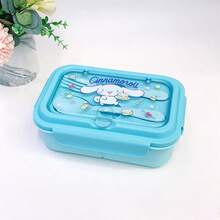 SANRIO Bộ hộp cơm trưa hoạt hình cỡ lớn có bản quyền của , kèm sticker tự dán, hộp cơm  dễ thương dùng được trong lò vi sóng - Hộp cơm đáng yêu, quà tặng sinh nhật, ngày Valentine, đám cưới, phụ kiện du lịch. - Nhiều màu - Xem 15