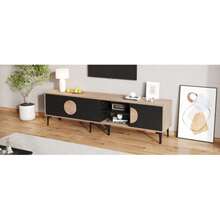 Television Stands & Entertainment Centers - Black - View 10