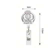 别致的亚克力徽章夹 - 耐用的亚克力夹，适用于护士、医生和医学生 - 有趣的办公用品 - 無色 - 查看 15