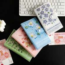 1pc Wealth Garden Coin Collection Book, (Outer Shell PVC + Inner Pages PP), Double-Sided 50 Sheets, Can Store 100 Antique Coins - One Size - View 8