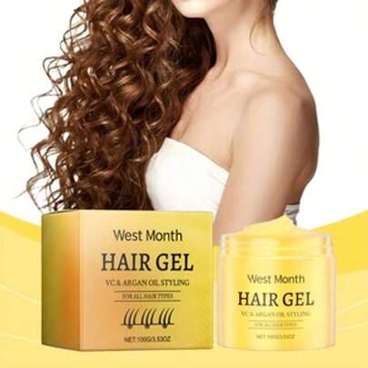 100克卷发定型发膜，有效修复受损毛躁发质，令秀发更柔顺健康，适合女性使用。