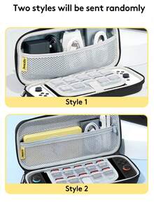 1pc Leopard Print, Star, Bow Knot, 8-Ball Pattern Switch Protective Case, Suitable For New Switch2 (2025) Console, Switch OLED, Switch2 Gen Accessories, Game Console Storage Bag, Best Gift For Switch Players - Multicolor - View 11